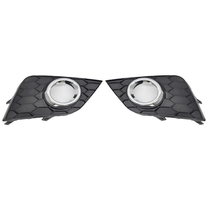 1 Pair for Nissan Sentra 2016-2018 Front Bumper Fog Lamp Frame Bezel Cover