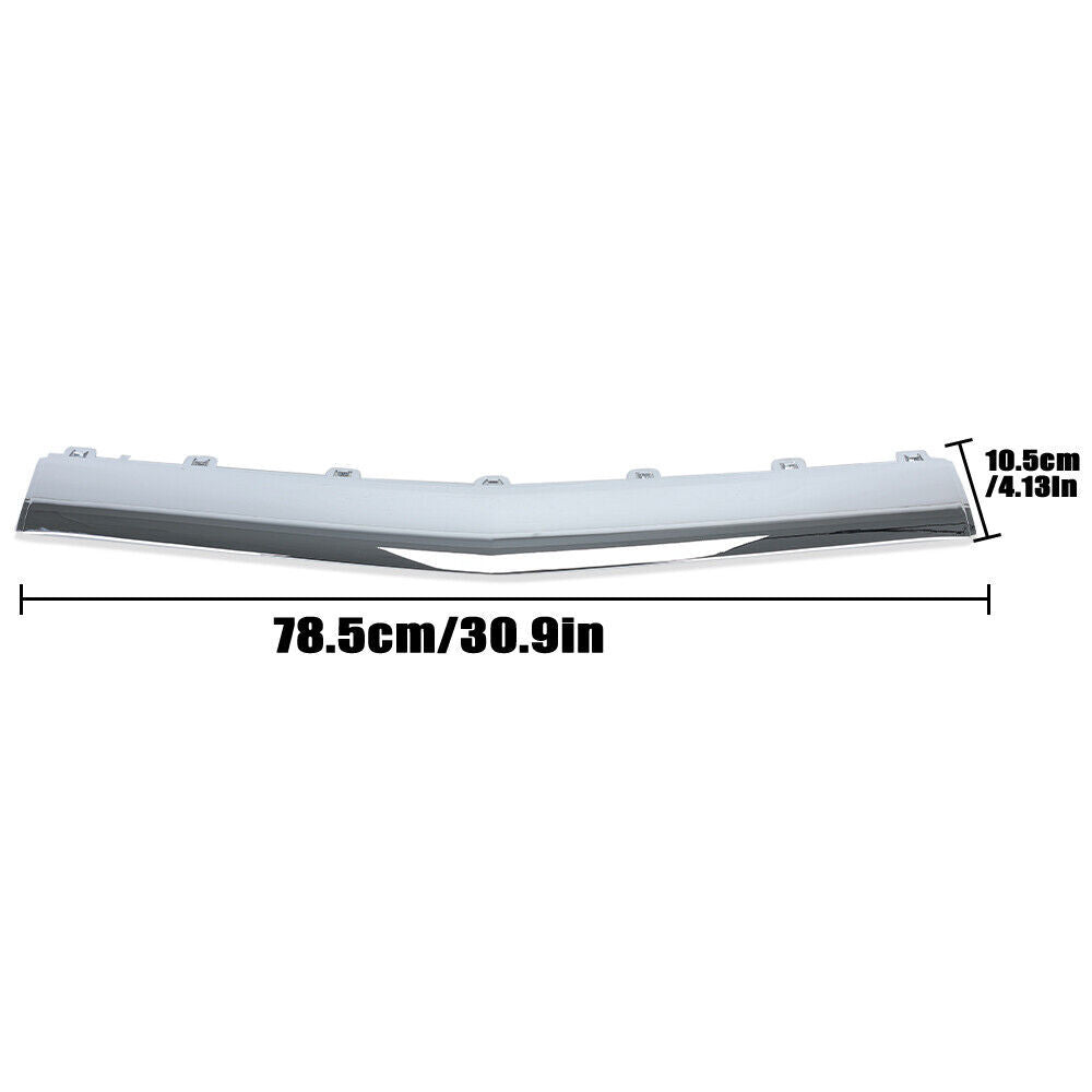 3¡Á F¨¹r for Mercedes-Benz W218 CLS Sto?stange Zierleiste Vorne Links Rechts Chrome