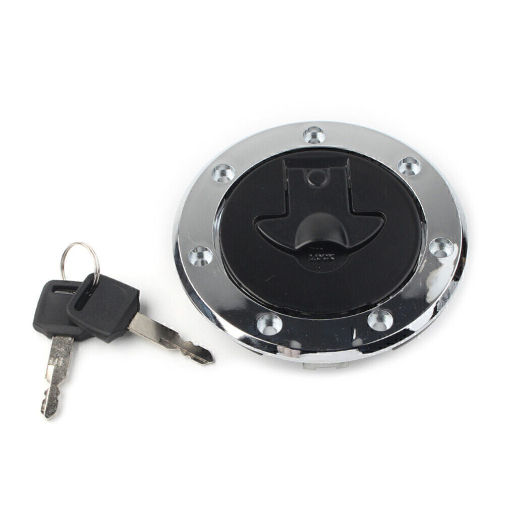 for Kawasaki ZX7R ZX-6R ZX-9R Aluminum Fuel Gas Tank Cap Cover Keys