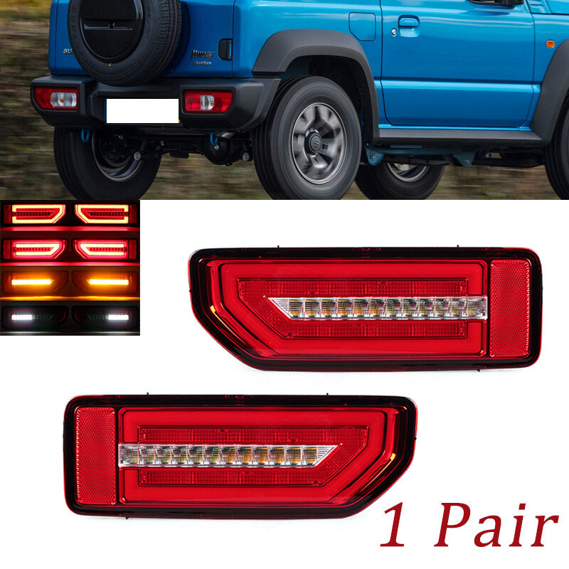 Pair for Suzuki for JIMNY 2019 2020 LED Tail Lamp Turn Signal Brake Light