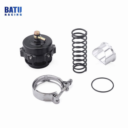 BV50 Series 50mm Blow Off Valve BOV fits TIAL Q V-Band Flange 6 PSI Spring Black