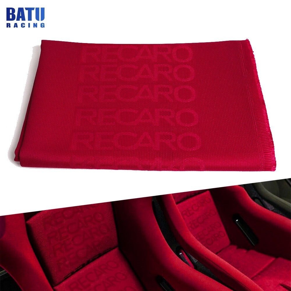 2M¡Á1.6M Red Recaro Fabric Cloth For Car for Seat Panel Armrest Decoration DIY