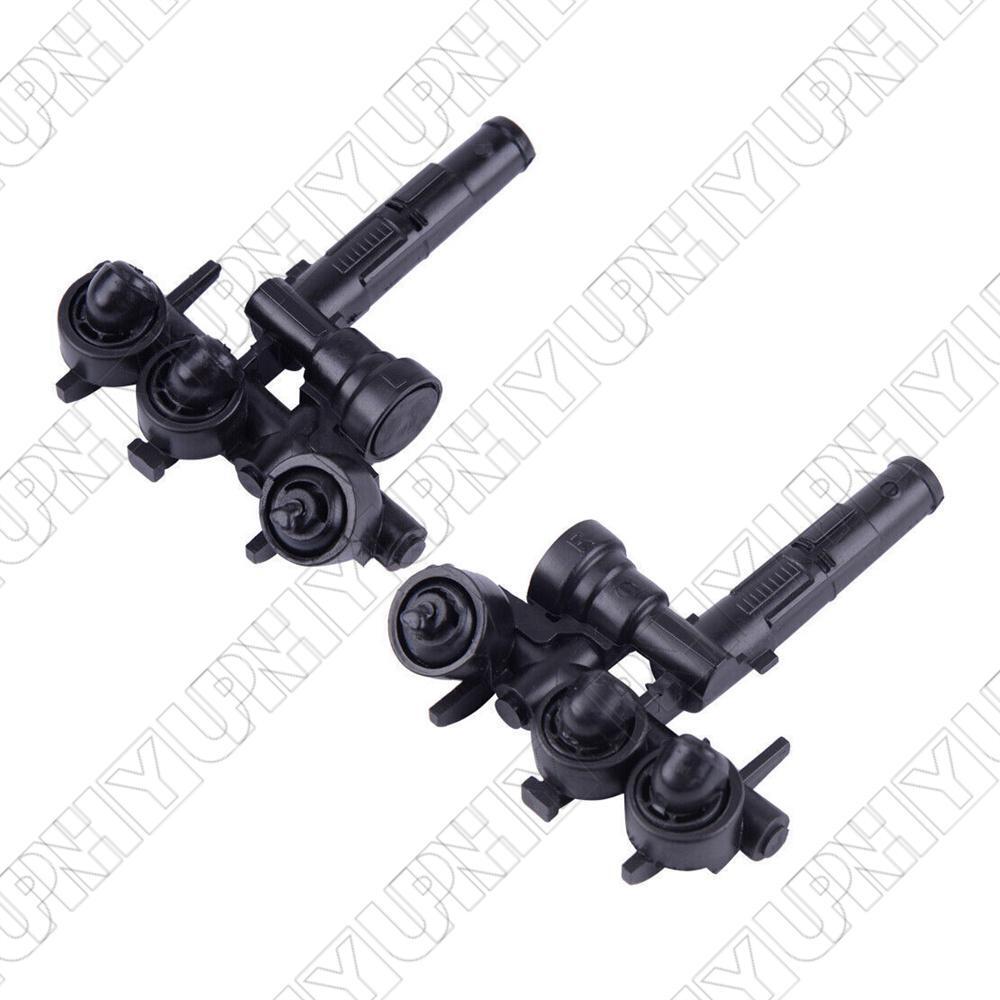 Pair Headlight Washer Nozzle For 99-05 for Mercedes W220 S430 S320 S500 S600 S55 AMG