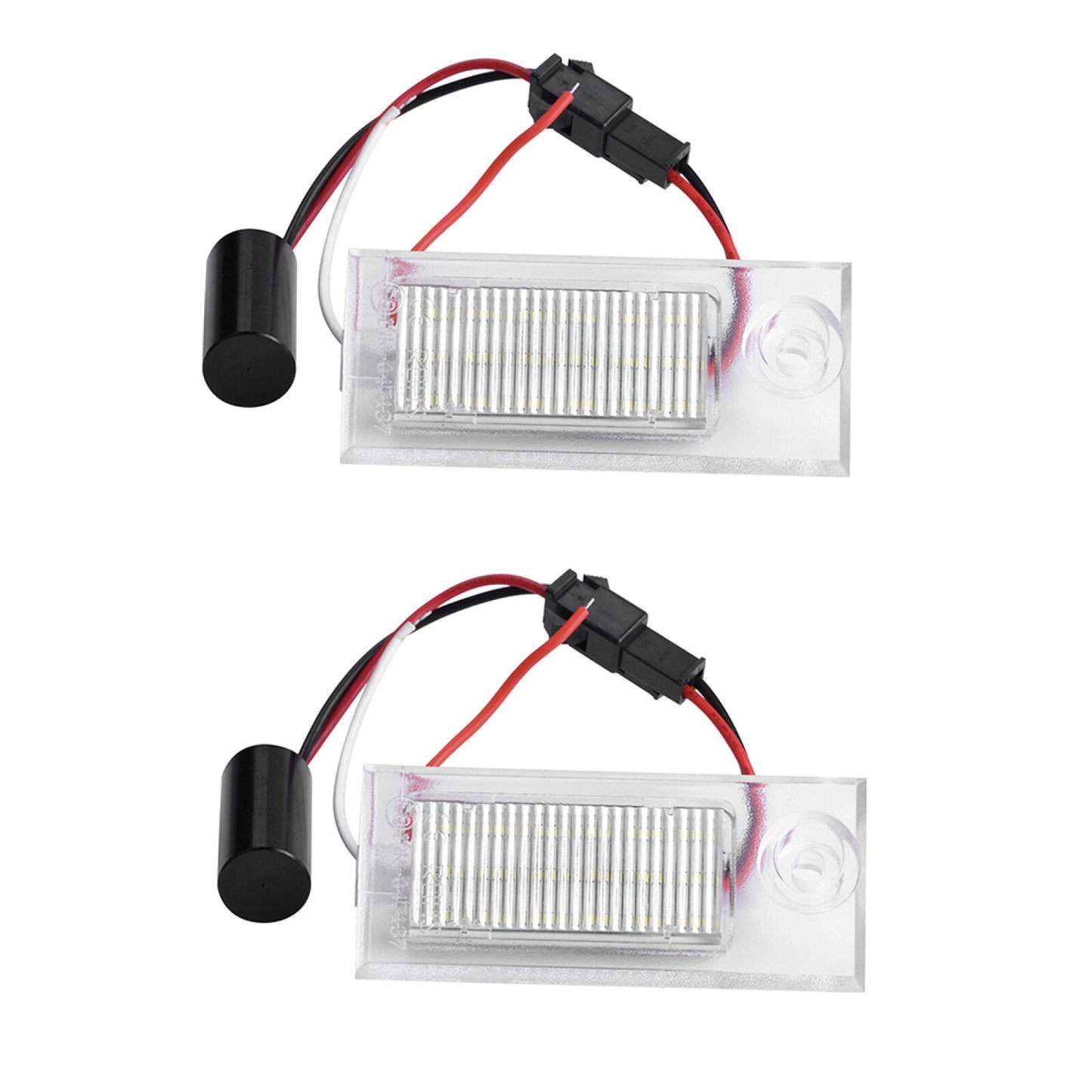 1Pair 6500K LED License Number Plate Lamp Light for Audi A6 C5/4B Sedan 97-04