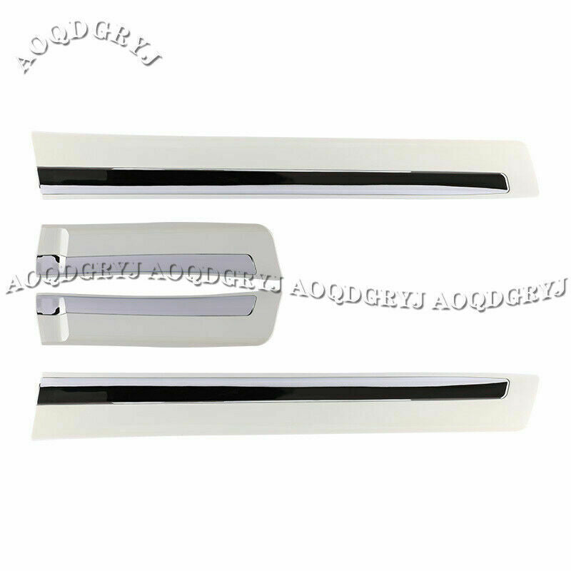 for LEXUS LX570 2008-2015 Pearl White Door Guard Body Side Molding Panel Covers