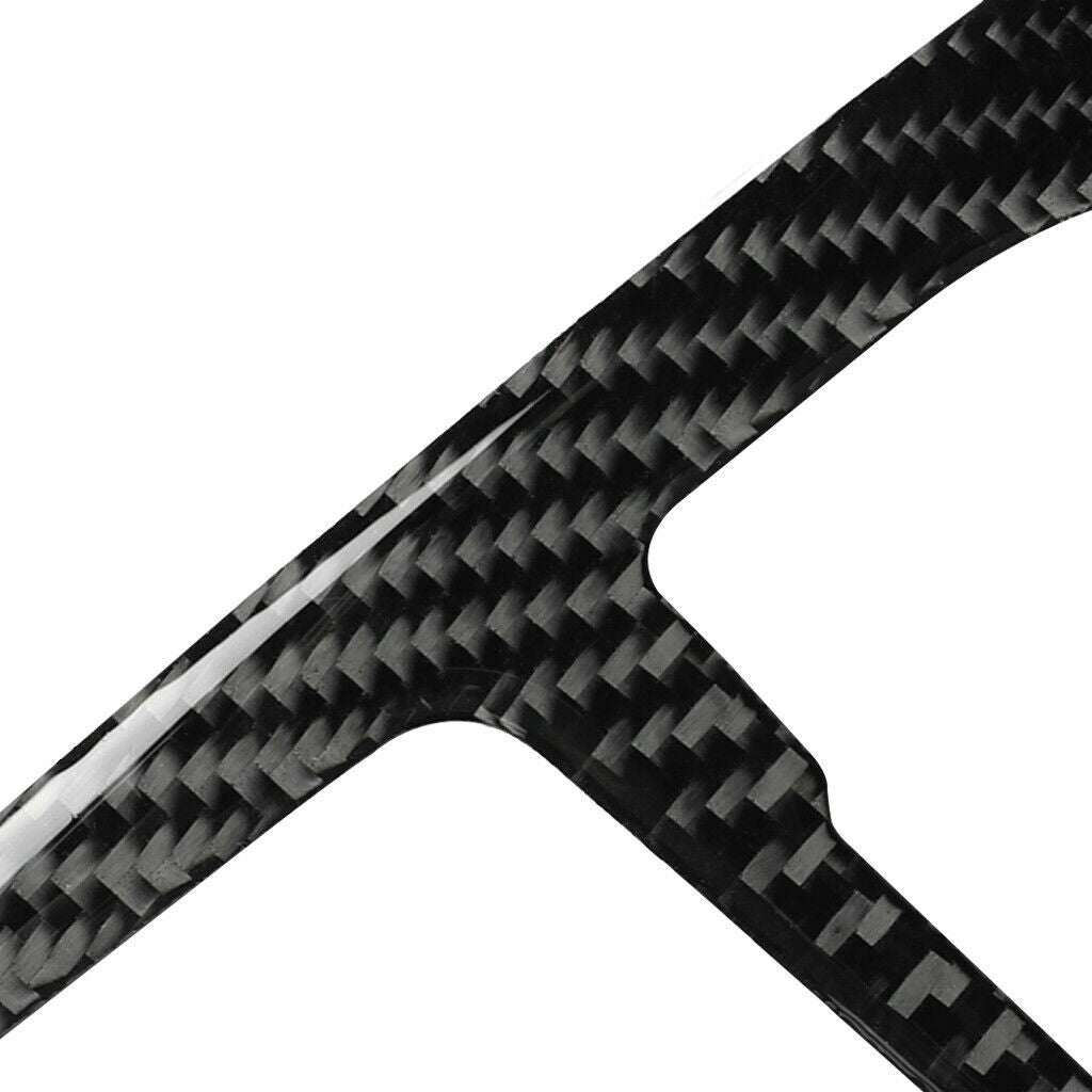 Carbon Fiber Console CD Panel Trim Cover Fit for Audi for A4 B8 for A5 Q5 B7 2009-2016
