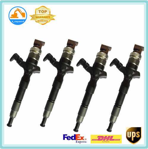 4PCS Common rail Injector 095000-0510 for X-Trail T30 2.2L 16600-8H800 DHL/UPS