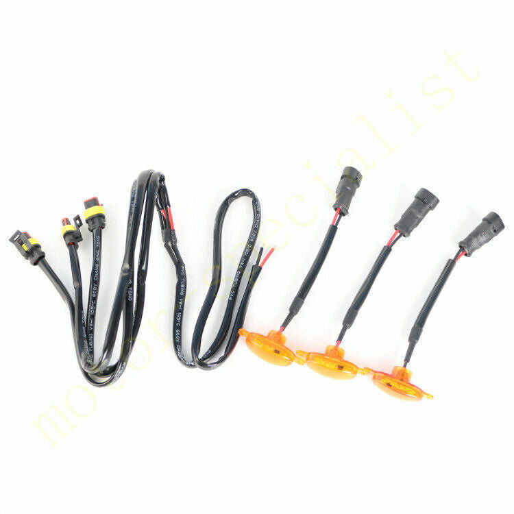 for Chevrolet Colorado 15-16 Front Grille yellow LED Light Style DRL Lamp