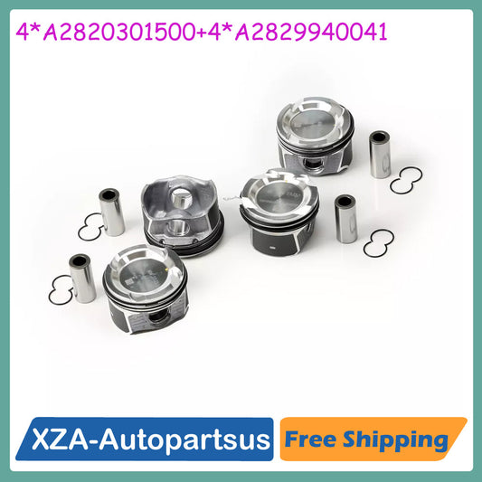 A2820300700 A2820301500 for Benz A200 19-22 M282.914 1.3T 4X Pistons Rings Set