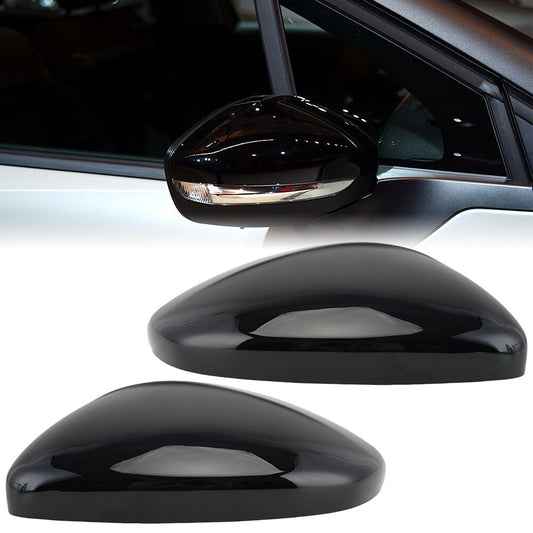 2¡Á for Peugeot 208 12-19 for Citro?n C3 17-23 Mirror Caps Exterior Mirror Housing L+R