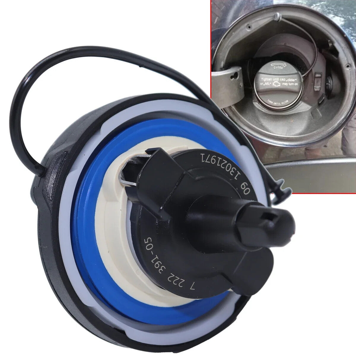 Fuel Filler Cap for BMW E82 E88 Mil/Engine Light Gas Evap Leak Leakage Issue Fix
