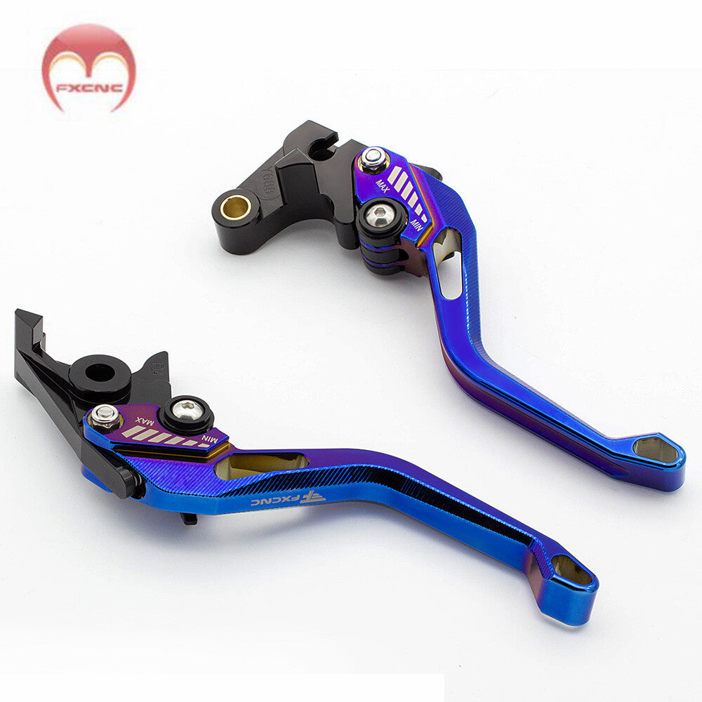CNC electroplated brake clutch lever suitable for Suzuki Bandit 600 (1996-2003, 2002, 2001, 2000-)