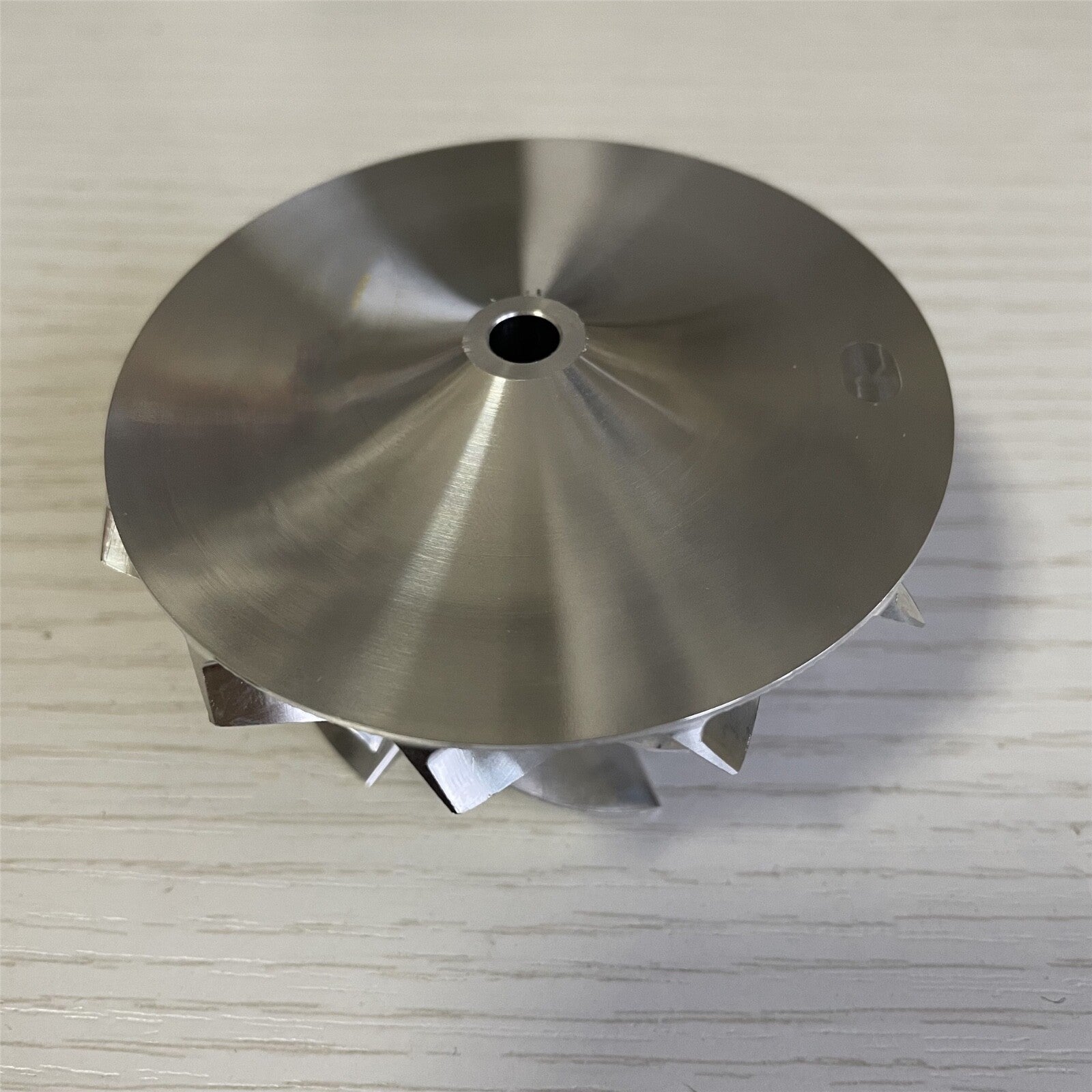 RHF55 57.00/73.04 mm 6+6 blade high-performance turbine blank compressor wheel