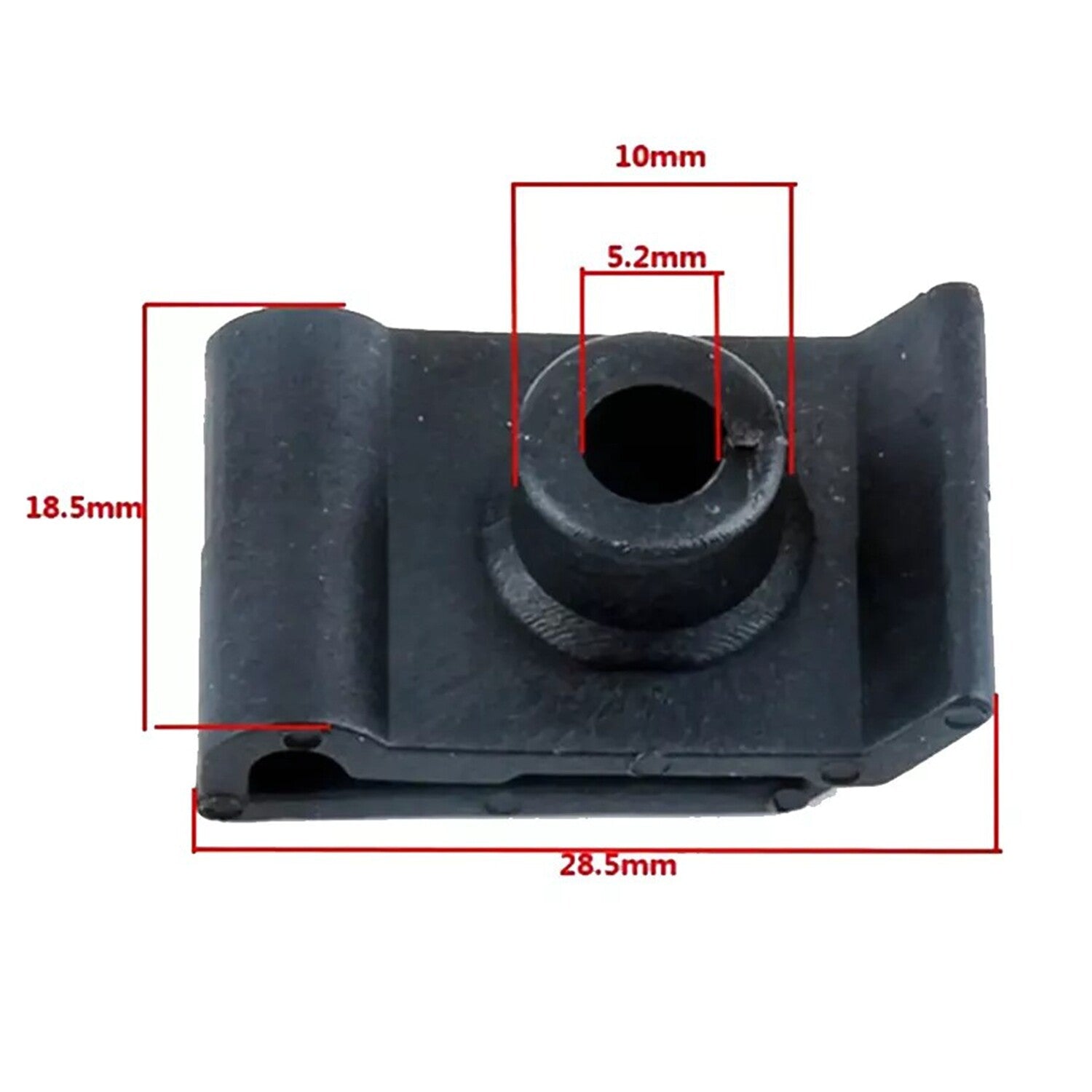 30 Nylon U Nut 14 Screw Front Fender Liner Clip Fastener for Toyota 53879-22010
