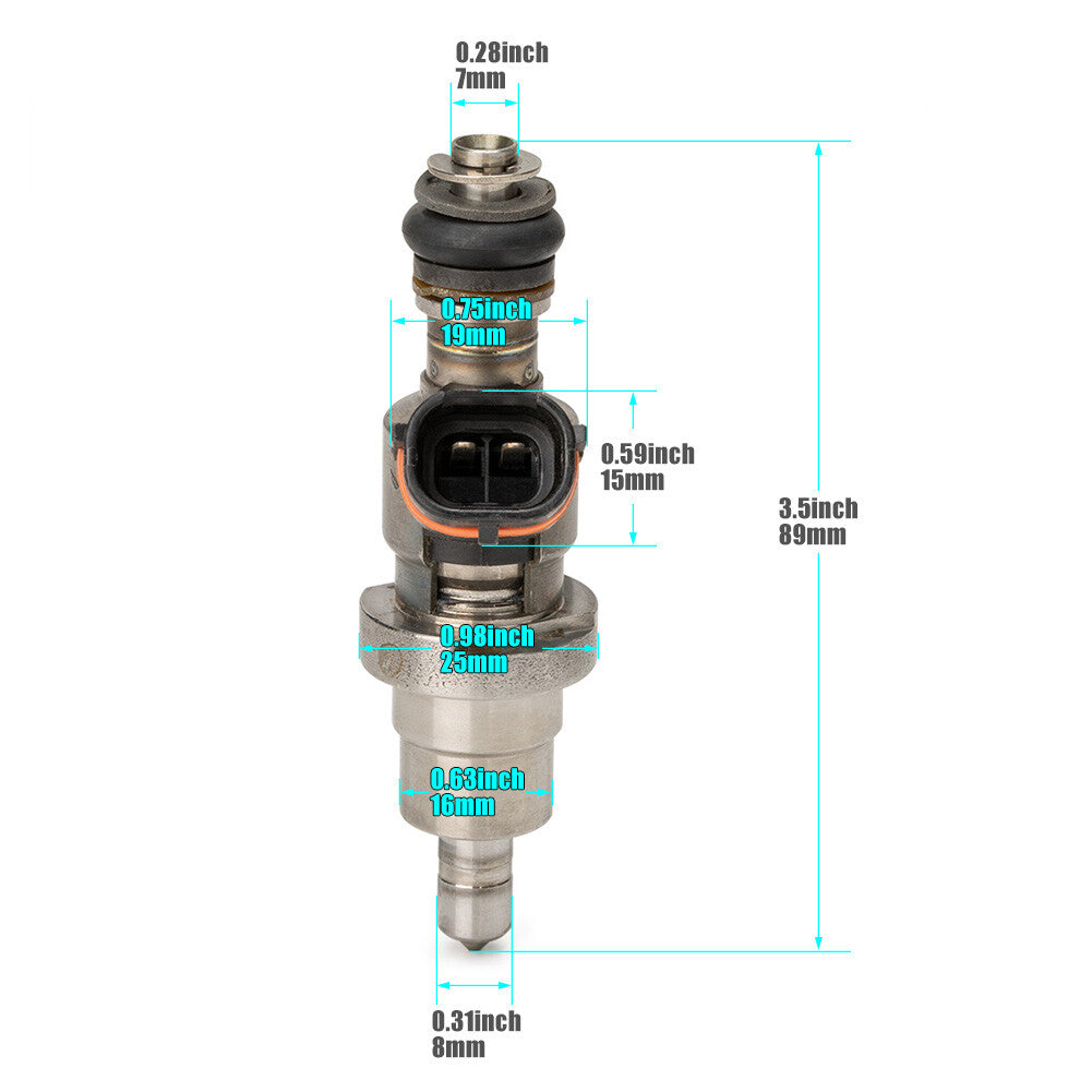 4-piece kit for Toyota Avensis Rav4 Oppa Vista Premium fuel injectors 23250-28030