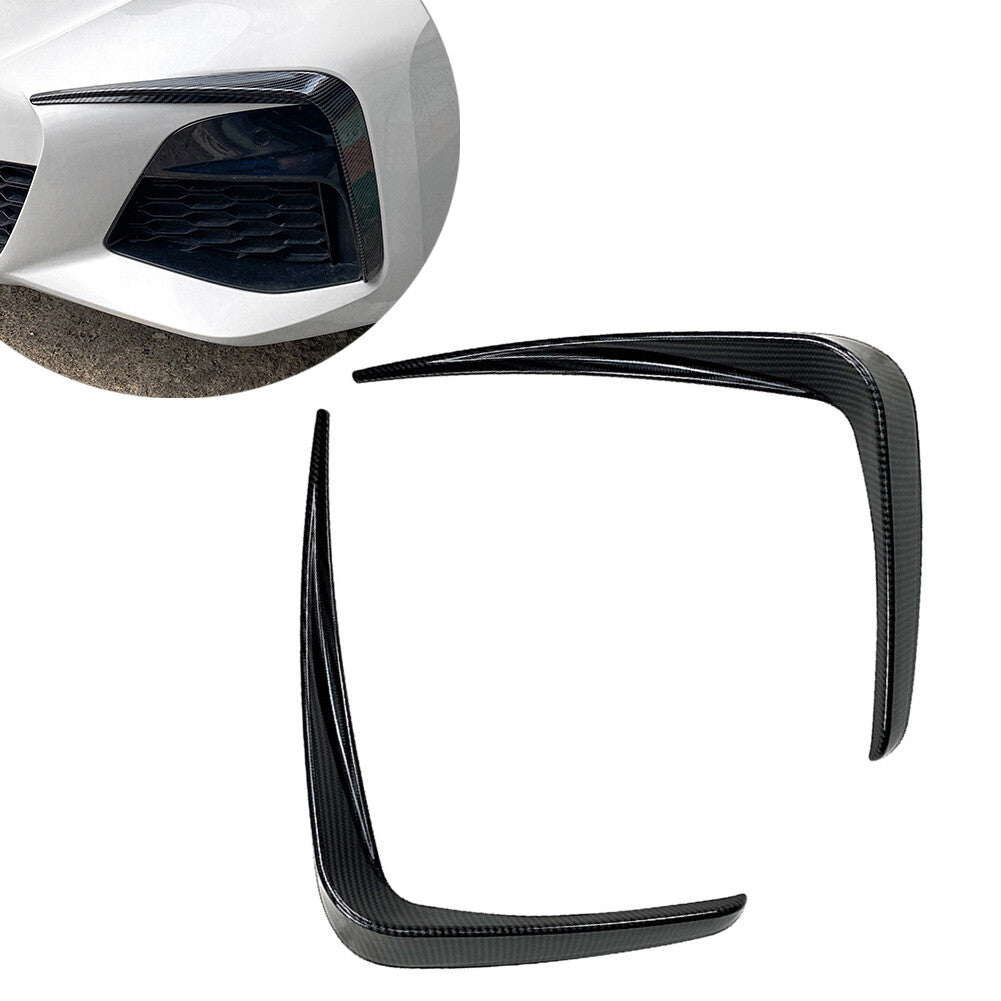 Front Fog Lamp Frame Decoration Trim for BMW 3 Series G20 2019-2022