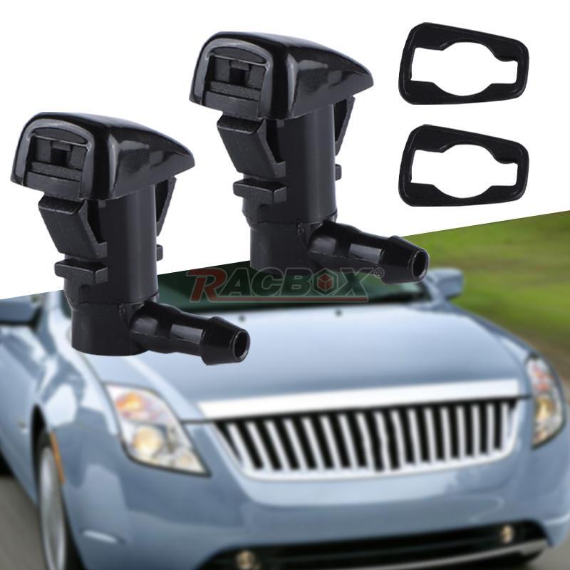 2PCS Windshield Washer Jet Sprayer Nozzle for 2008-2012 for Ford Fusion Milan MKZ