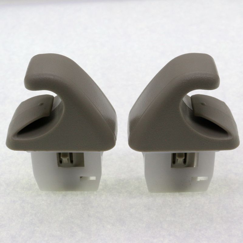 2. Driver and passenger beige sun visor clip kit 96409ED000 for Nissan Murano 03-07