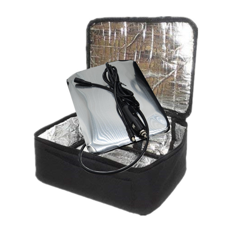 for Mini Car Electric Oven Box Prepared Meals Cooker Instant Food Heater Warmer Bag
