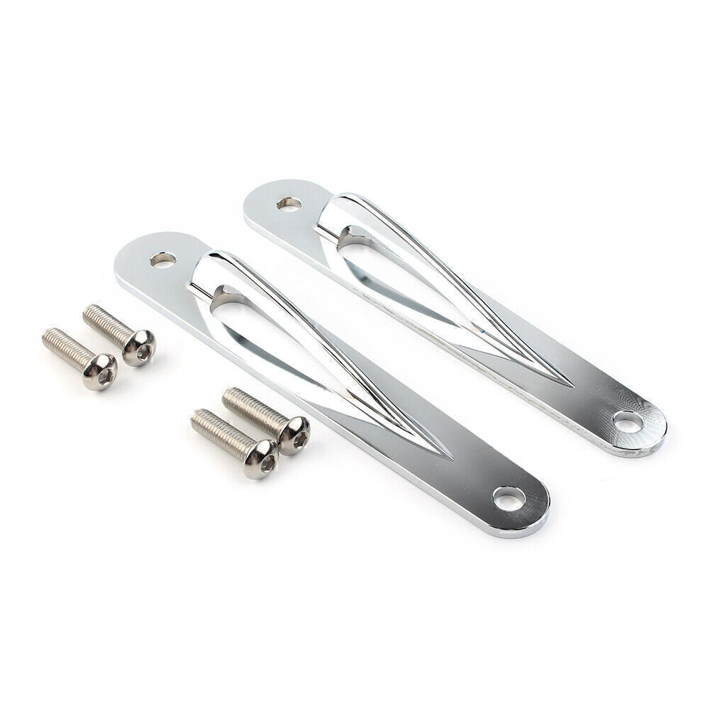 Custom Tie-Down Brackets Teardrop for Harley Touring Ultra Limited FLHTK Chrome