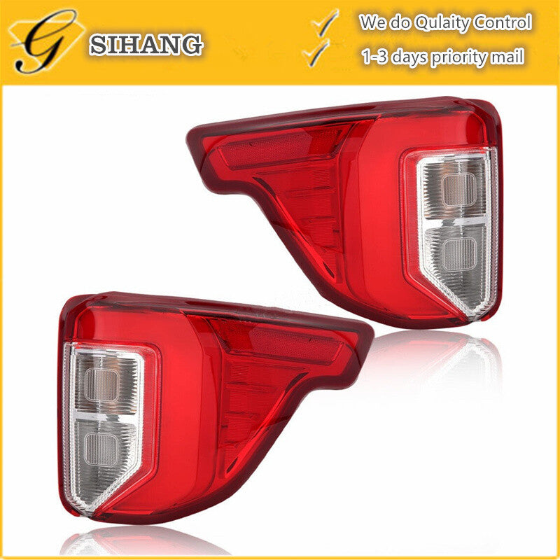 Pair LeftRight LED Tail Light Rear Lamp Brake Stop for Ford Explorer 2020-2023