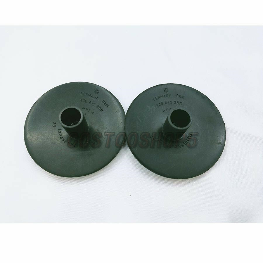 2X Black Front Suspension Strut Cap Mount Cover 1J0412359 for VW for Jetta 08-14