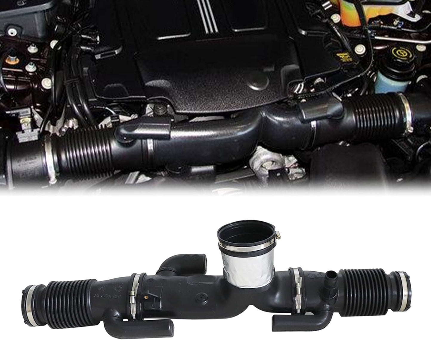 For 2013-2019 for JAGUAR XJ XJL 3.0L RWD C2D17107 AIR INTAKE RESONATOR HOSE TUBE