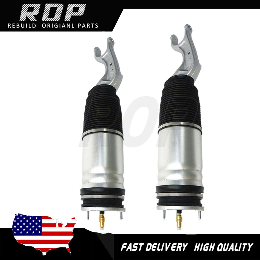 Pair Front Air Suspension Shock Struts for Tesla Model X 75D 90D P100D 2016-2019