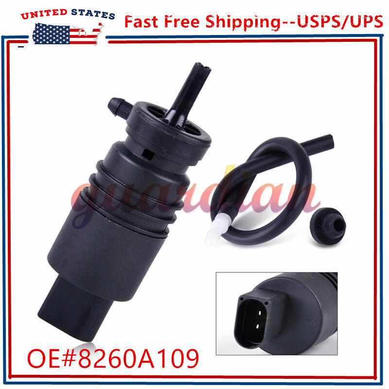 Windshield Windscreen Wiper Washer Pump Motor for Mitsubishi Lancer 2008-2015 US