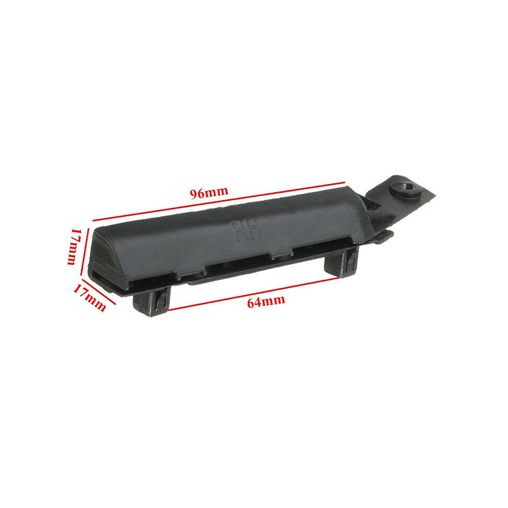 Fits for Nissan Versa 2007-2012 Front Right Black Bumper Cover Support Bracket