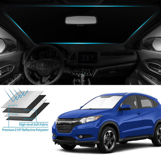for Honda HR-V HRV 2016-2022 Windshield Sun Shade Foldable Visor UV Heat Block