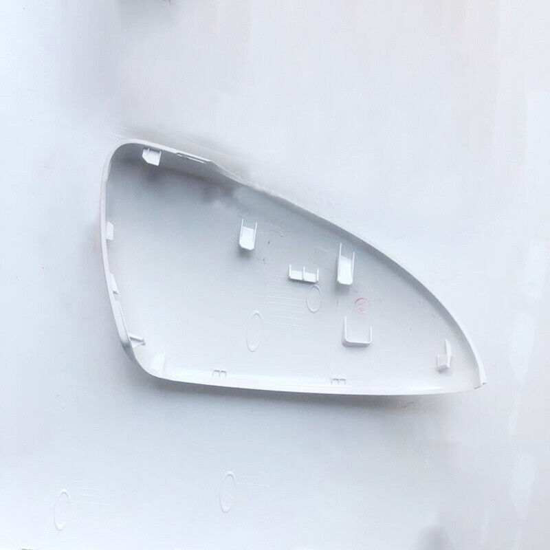 White Left Side Rearview Door Mirror Cover Shell Cap for Kia K3/Forte 2019-2023