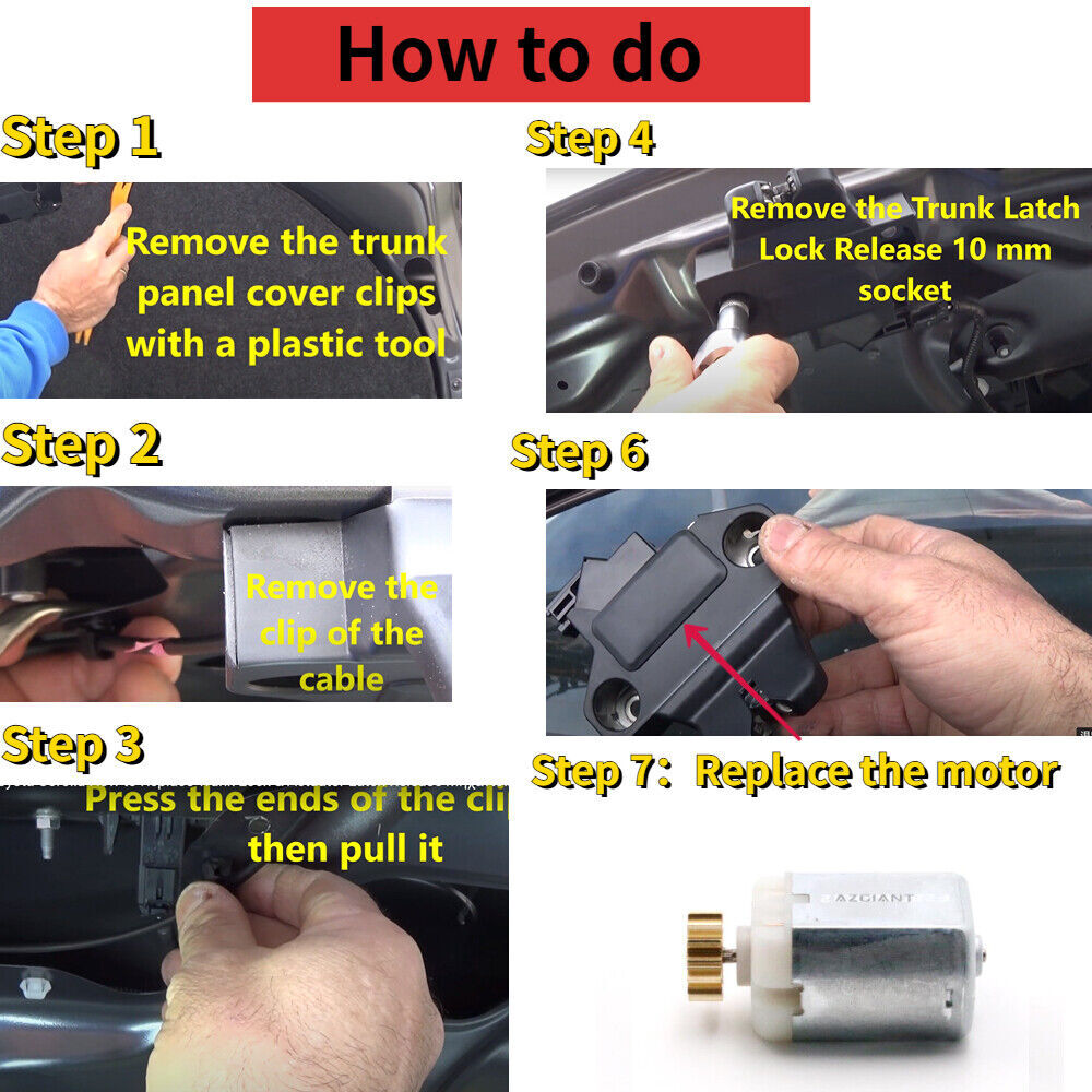 New 1127340-00-C Tailgate Lock Actuator motor for 2021-2023 for Tesla Model X Plaid