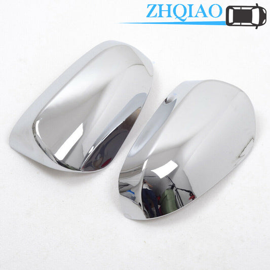 Sedan MK3 Chrome Side Rearview Mirror Cover Trim Fit for Toyota Vios Yaris 2012-2015