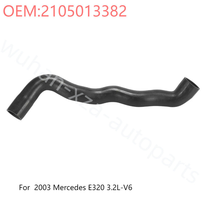for Mercedes-Benz E320 1998-2003 New Upper Radiator Coolant Hose 2105013382