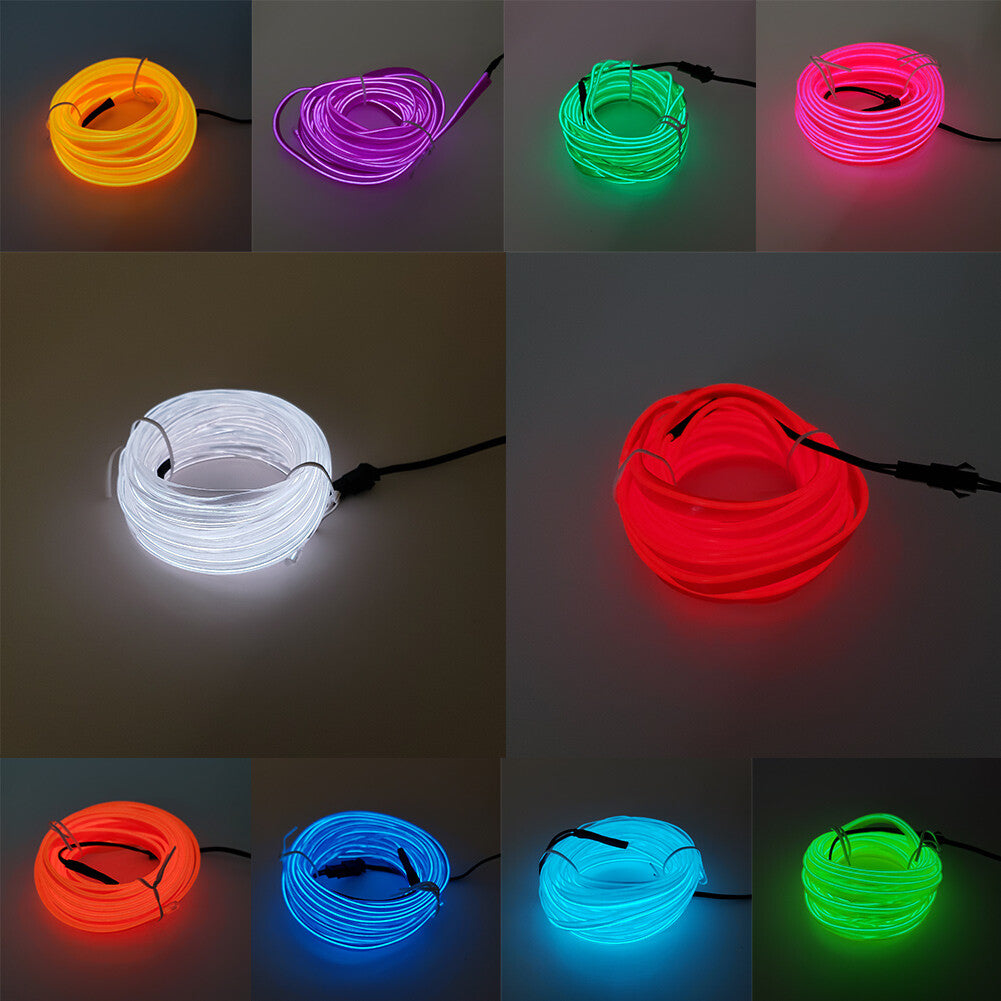 1 Meter Auto Car Interior Atmosphere Strip Lights LED Decoration Lamp USB