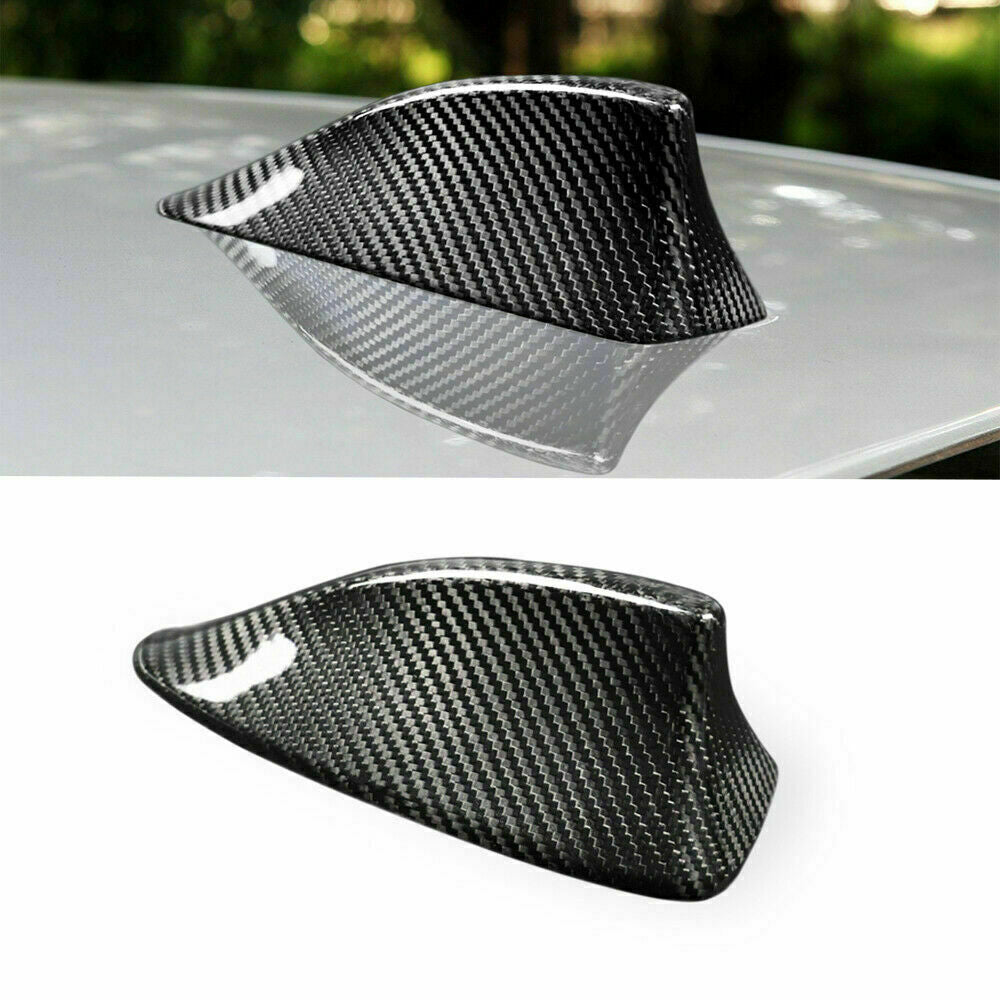 Real Dry Carbon Fiber Antenna Cover Trim Fit for BMW 5 Series F10 2011-2017