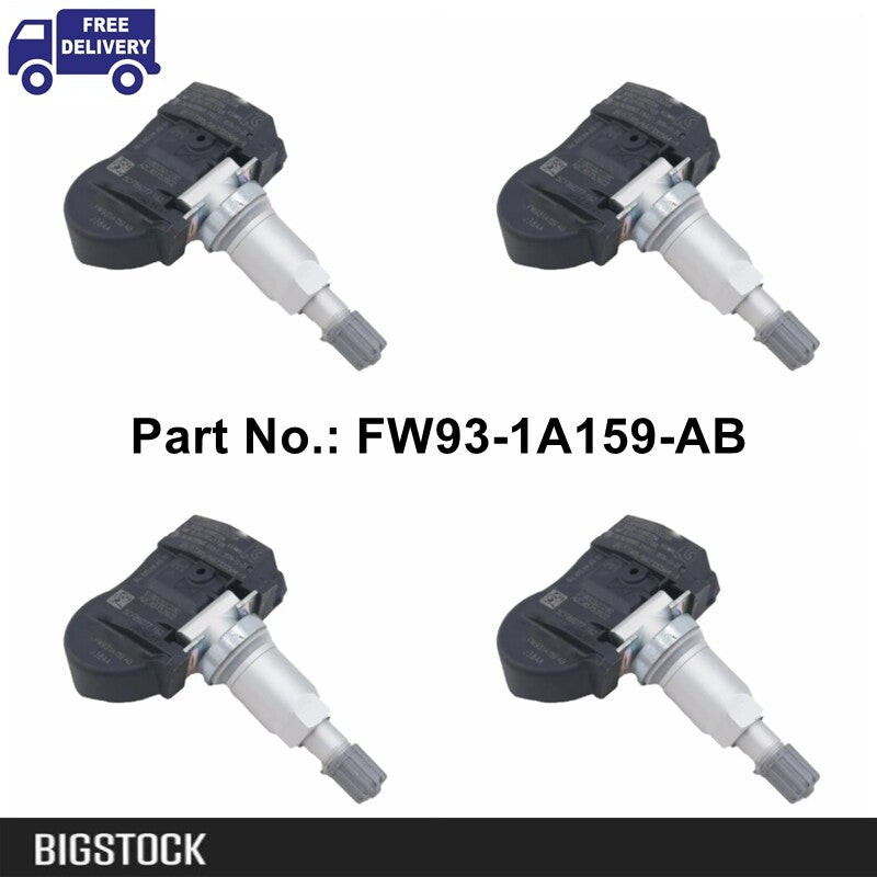 4PCS FW93-1A159-AB Tyre Pressure Sensor TPMS 433Mhz for Peugeot for Ford FW931A159AB