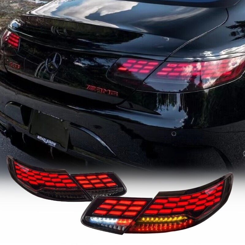 1 Set LED Tail Light Upgrade for Mercedes Benz S Class Coupe W217 2014-2017