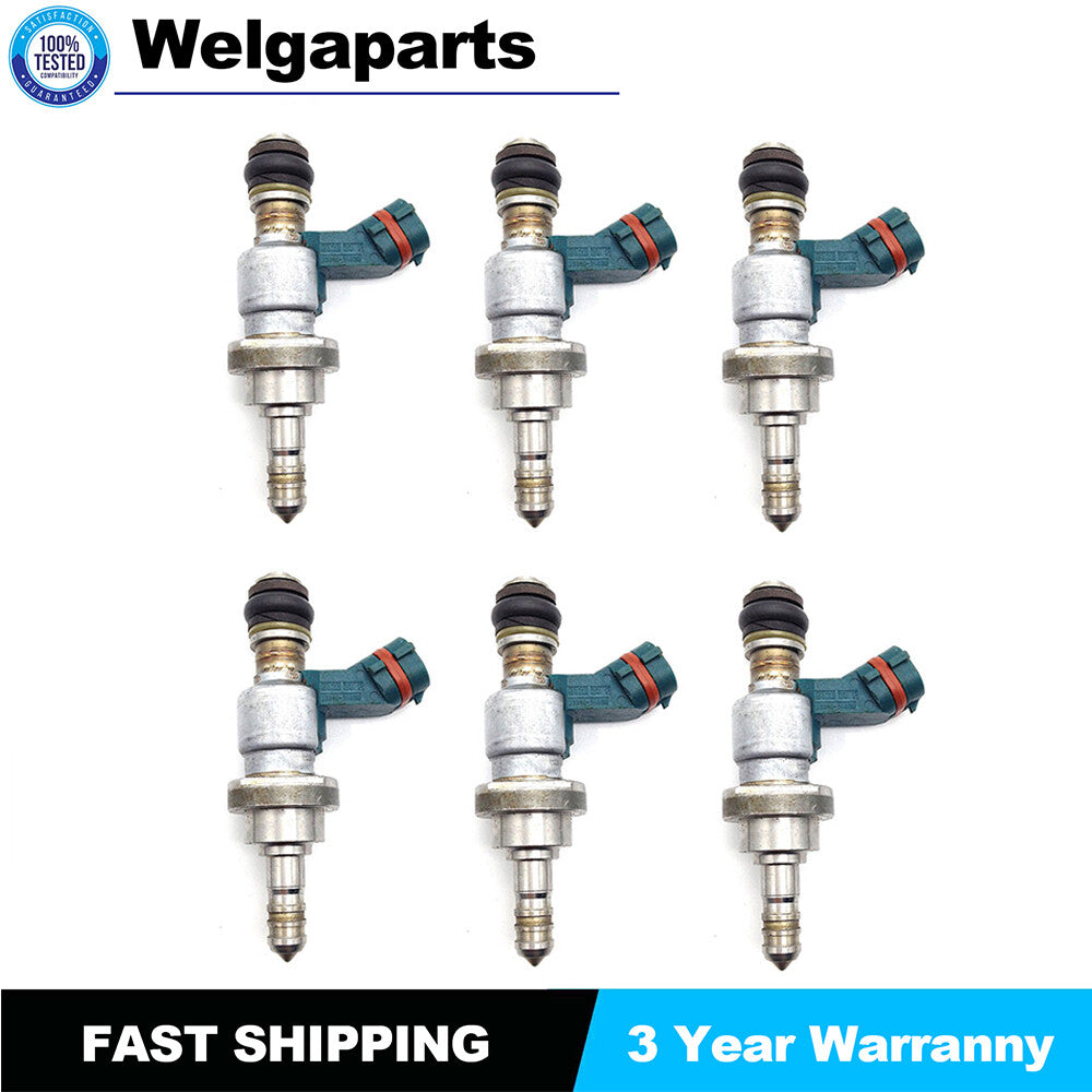 6X For Fuel Injectors 23250-31020 23209-39055 Fits for Lexus GS300 IS250 2006-13