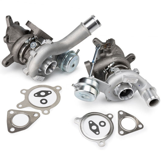 LHRH Turbo Turbocharger Set 10-19 for Ford Explorer Taurus for Lincoln MKS MKT 3.5L