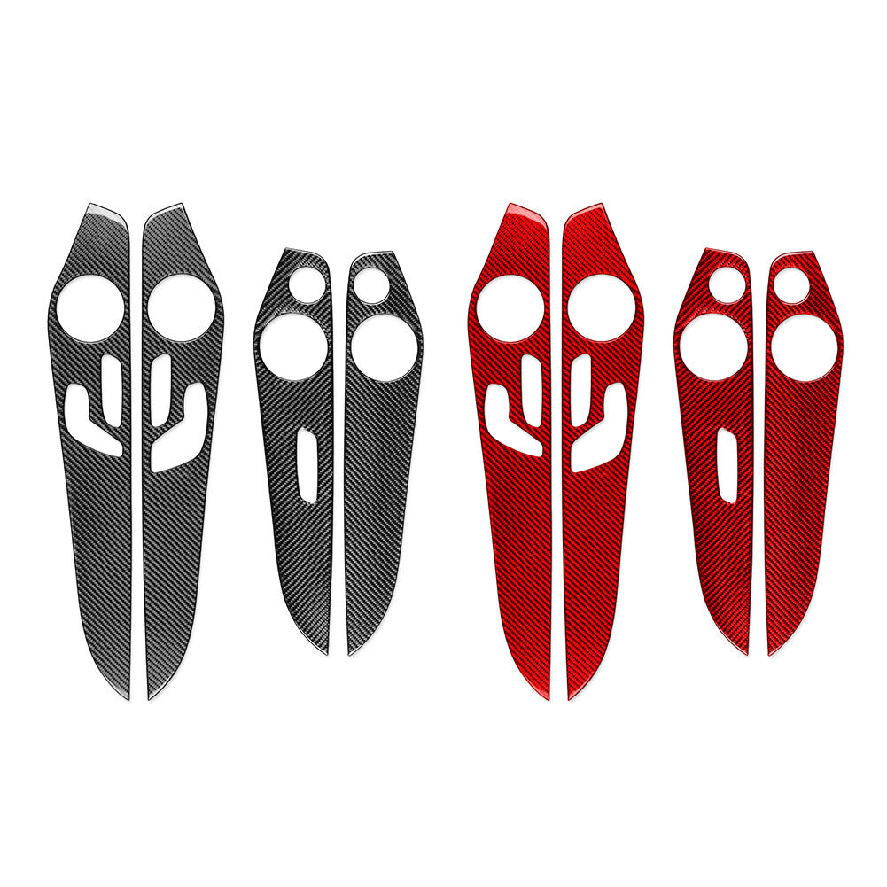 Interior Door Panel Cover Trim Fit for Benz C Class W205 GLC Class X253 Car