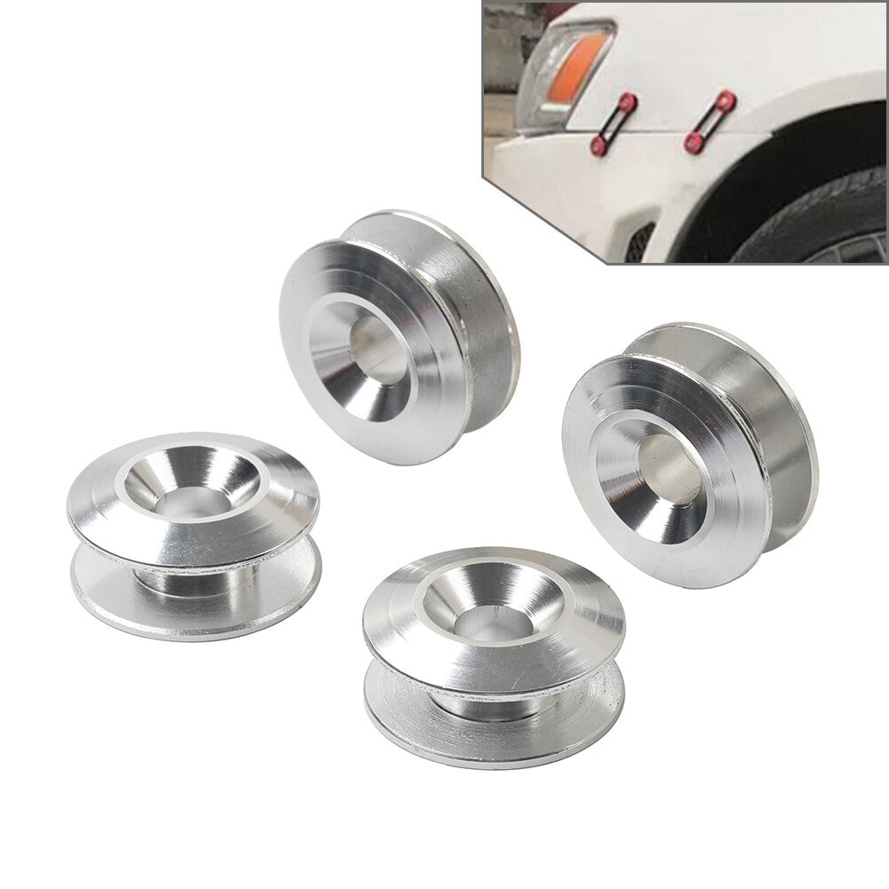 Quick Release Band Fastener Bumper Holder Clips Front Rear Trunk Hatch Lid