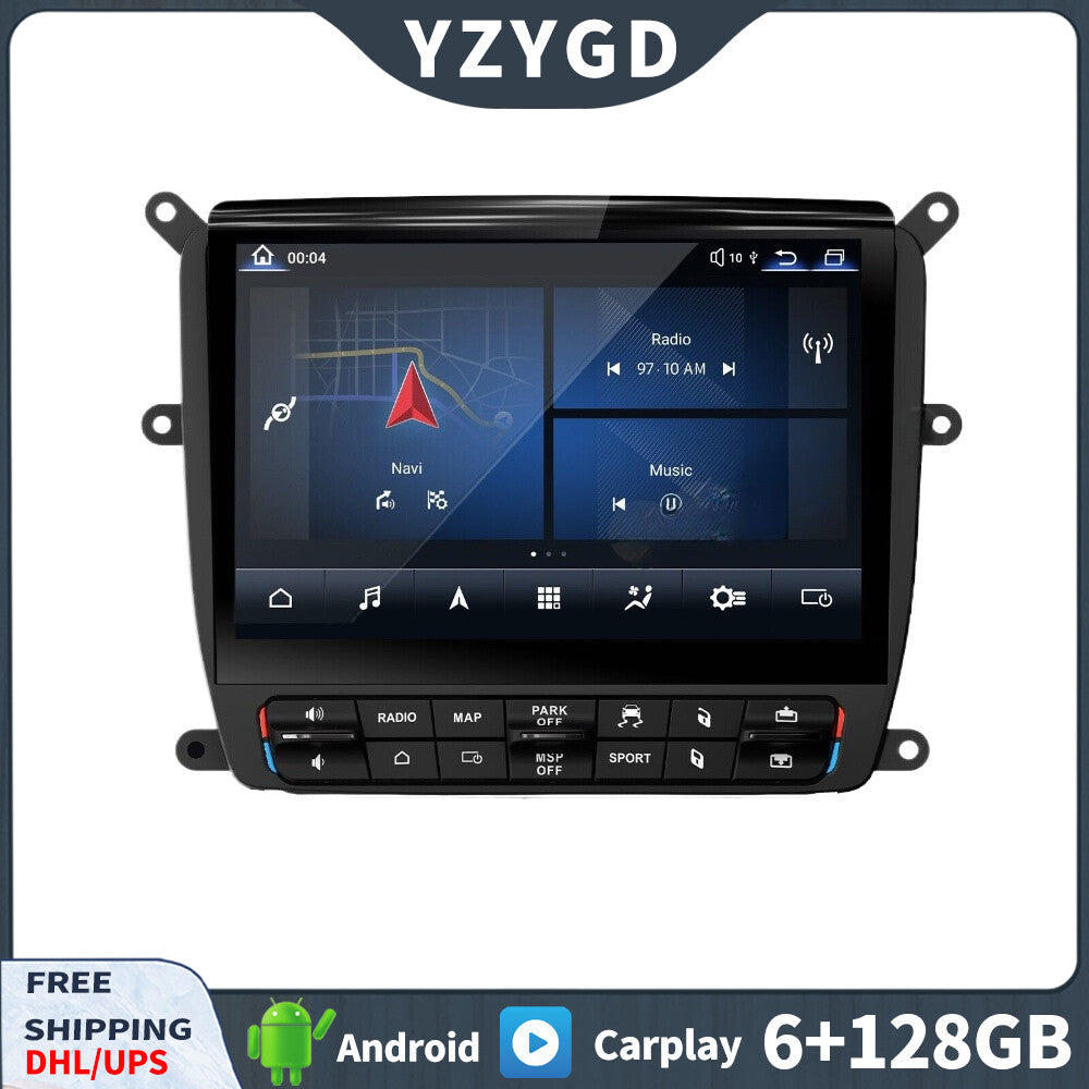 for Maserati Quattroporte 2009-2012 Android Car Radio CarPlay Receiver Screen