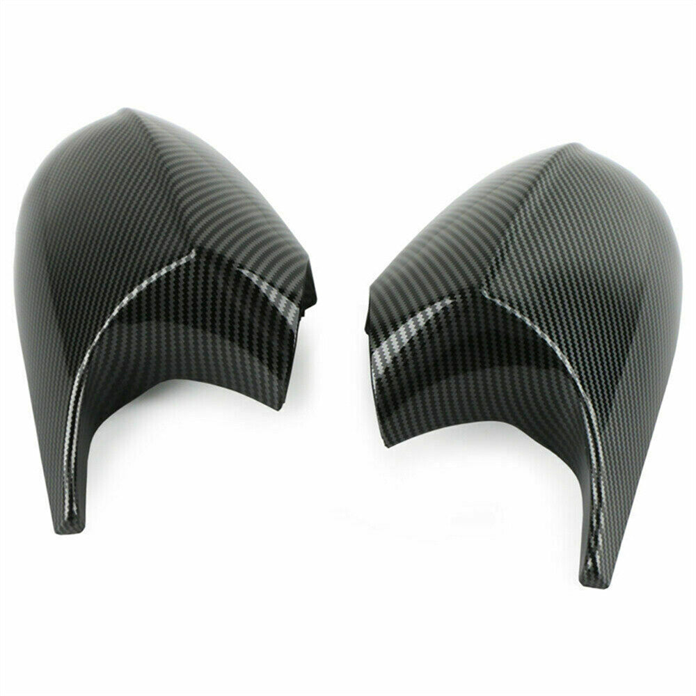 2x M3 Style Carbon Fiber Look Mirror Cover for BMW E90 E92 LCI 328i 335i 2008-13