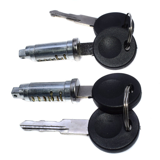 for VW EuroVan TRANSPORTER MK4 T4 Set of 2 Door Lock Cylinder Barrel Key NEW