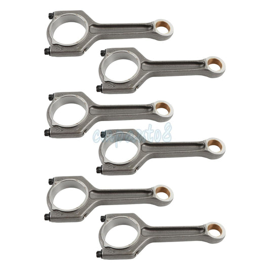 6pcs Connecting Rods 11247624615 for BMW 535i 40i F10 F30 M2 M3 M4 X6 N55 S55 3L
