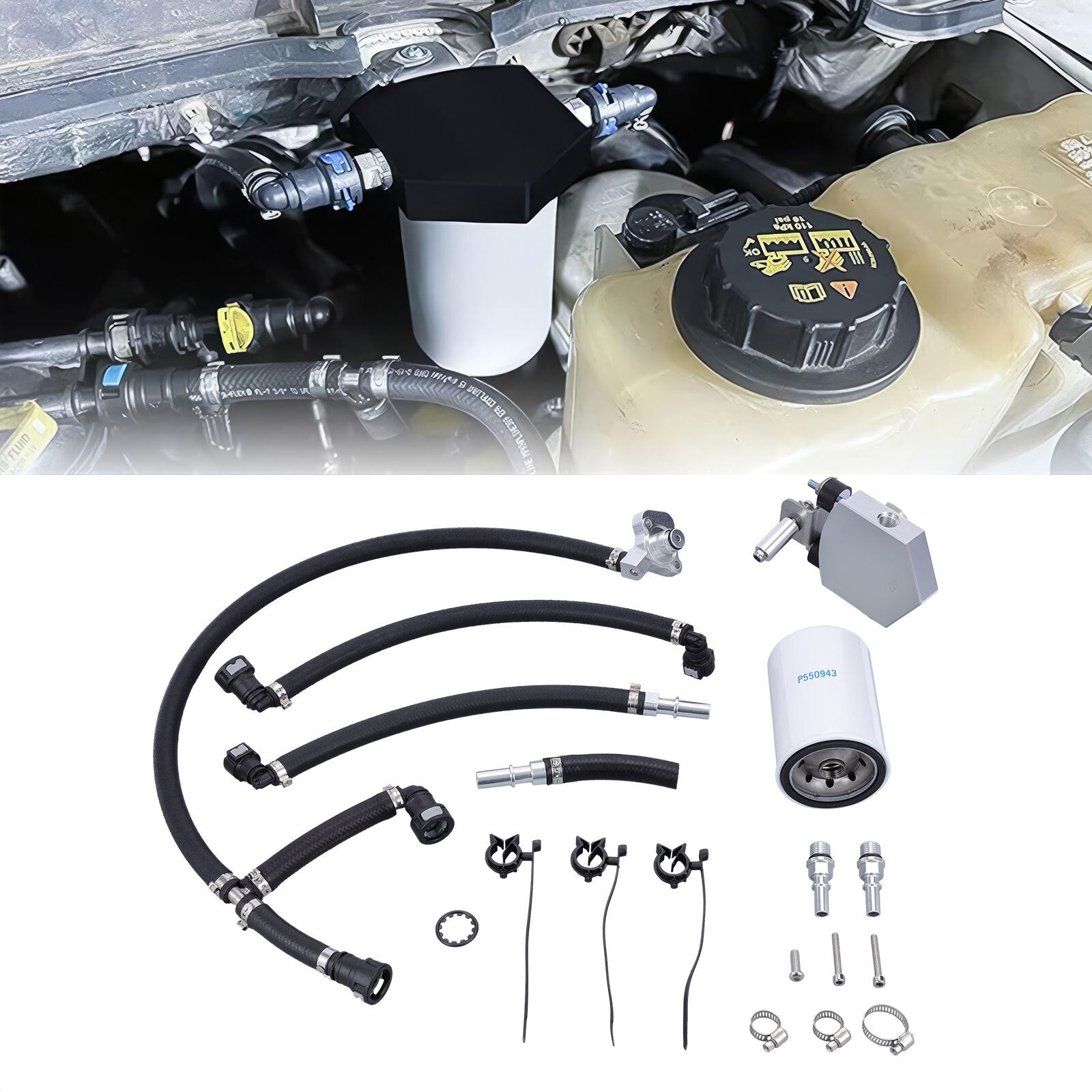 Disaster Prevention Bypass Kit SET for Ford 6.7L 2011+ Gen2.1 CP4.2