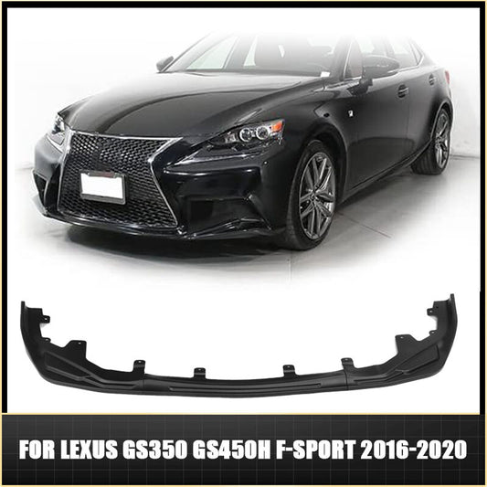 for Lexus GS350 GS450H F-Sport 2016-2020 Matte Black Front Bumper Lip Splitter