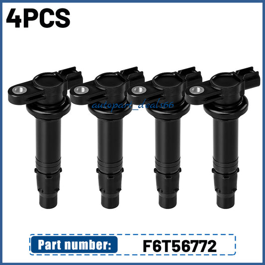 New Set 4PCS Ignition Coils for Yamaha XT1200Z Super Tenere 2010-2015 F6T56772